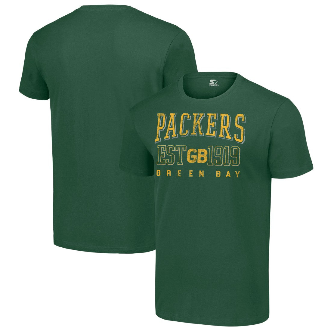 Green Bay Packers Starter Throwback Logo T-Shirt - Green - NFL