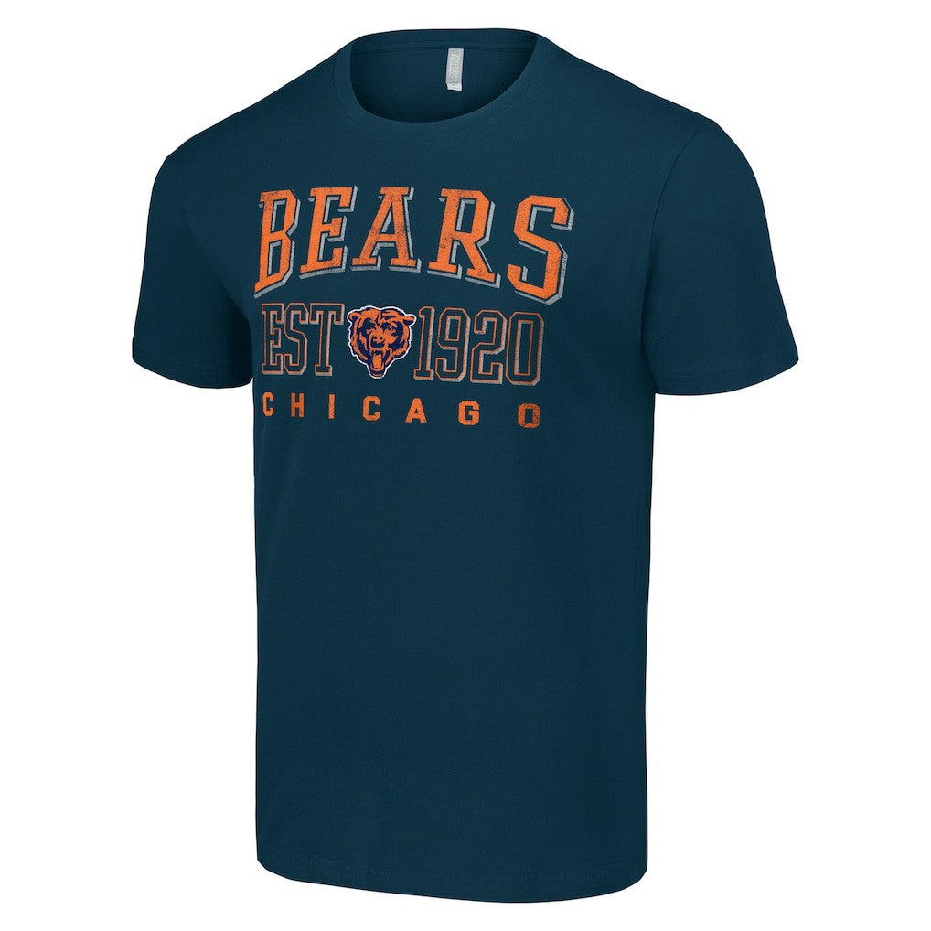 Chicago Bears Starter Throwback Logo T-Shirt - Navy - NFL