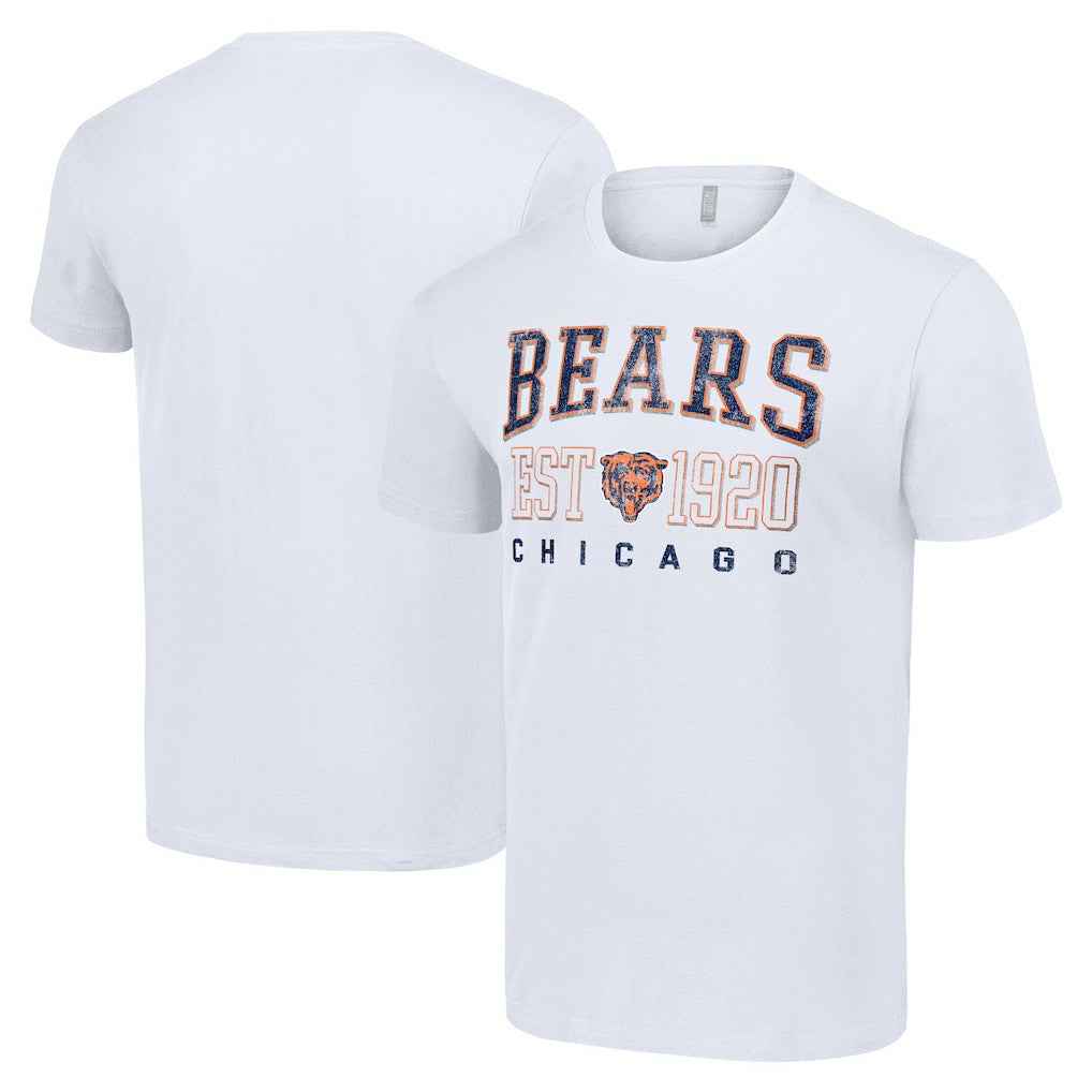 Chicago Bears Starter Throwback Logo T-Shirt - White - NFL
