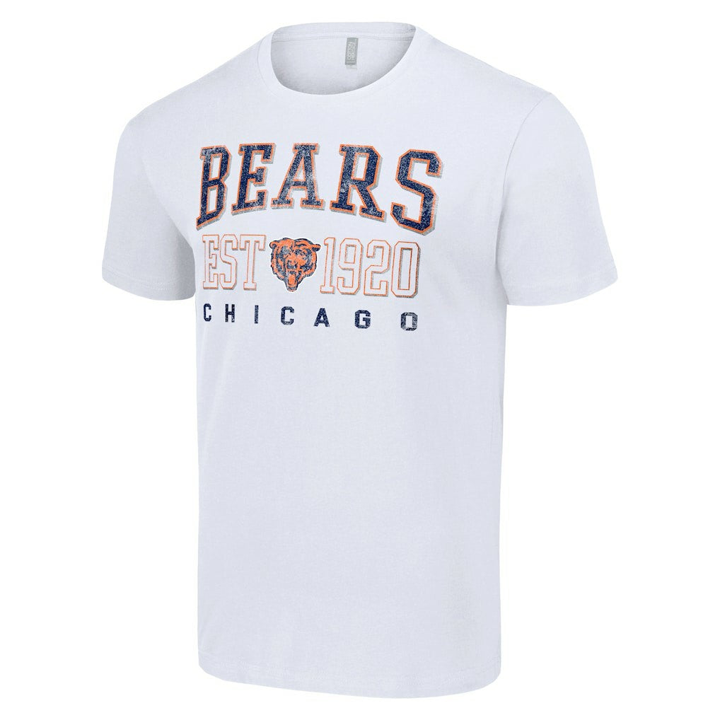 Chicago Bears Starter Throwback Logo T-Shirt - White - NFL
