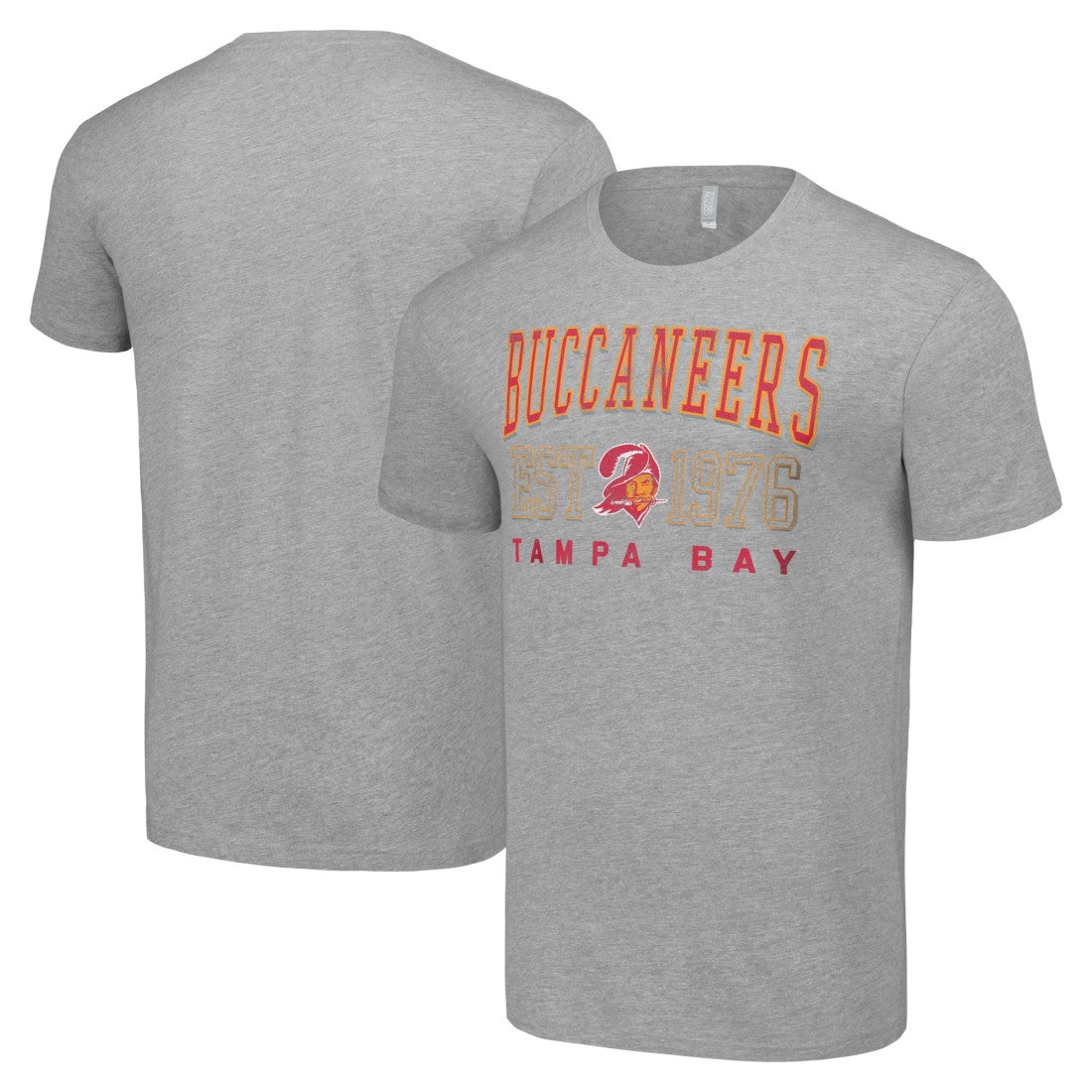 Tampa Bay Buccaneers Starter Throwback Logo T-Shirt - Heather Gray - NFL
