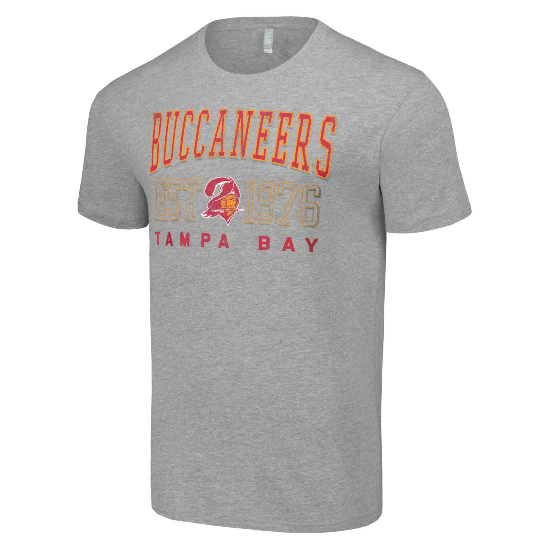 Tampa Bay Buccaneers Starter Throwback Logo T-Shirt - Heather Gray - NFL