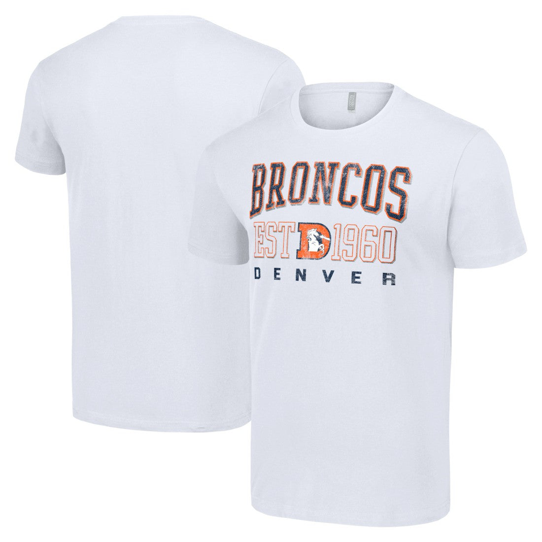 Denver Broncos Starter Throwback Logo T-Shirt - White - NFL