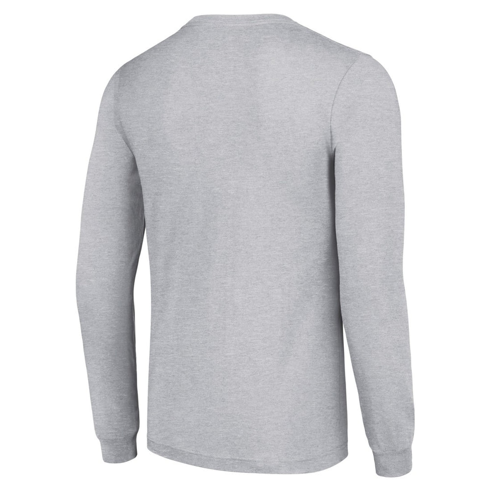Green Bay Packers Starter Throwback Logo Long Sleeve T-Shirt - Heather Gray - NFL