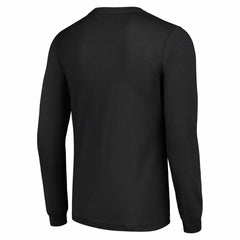 Green Bay Packers Starter Half Helmet Logo Long Sleeve T-Shirt - Black - NFL