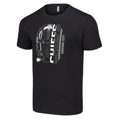 Kansas City Chiefs Starter Half Helmet Logo T-Shirt - Black - NFL