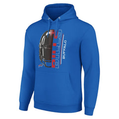Buffalo Bills Starter Unisex Half Helmet Logo Pullover Hoodie - Royal - NFL