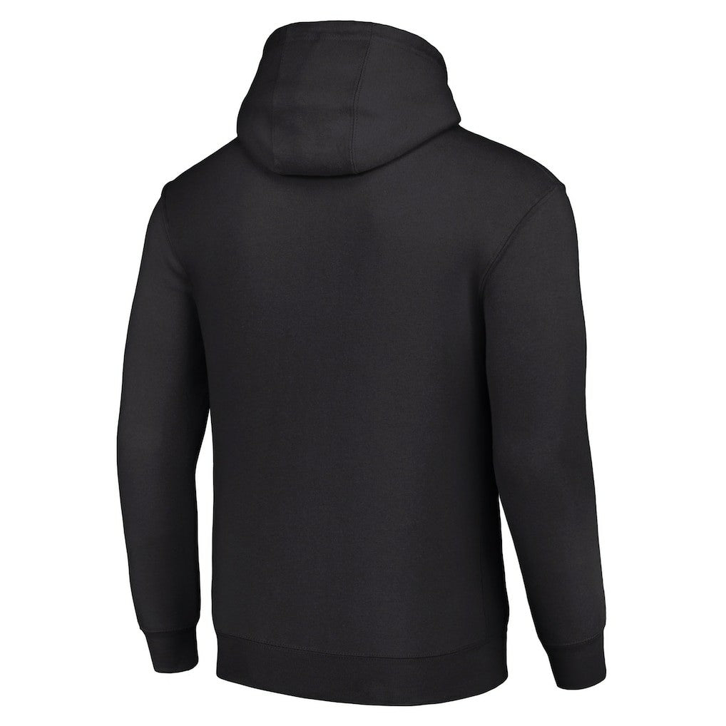 Kansas City Chiefs Starter Unisex Half Helmet Logo Pullover Hoodie - Black - NFL