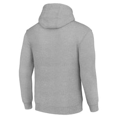 Philadelphia Eagles Starter Unisex Half Helmet Logo Pullover Hoodie - Heather Gray - NFL
