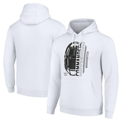 Washington Commanders Starter Unisex Half Helmet Logo Pullover Hoodie - White - NFL