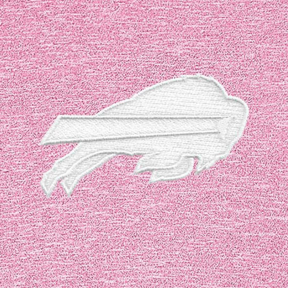 Buffalo Bills Antigua Hunk Quarter-Zip Pullover Top - Pink - NFL