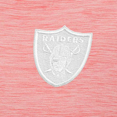 Las Vegas Raiders Antigua Bright Quarter-Zip Pullover Top - Coral - NFL