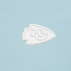 Kansas City Chiefs Antigua Bright Quarter-Zip Pullover Top - Powder Blue - NFL