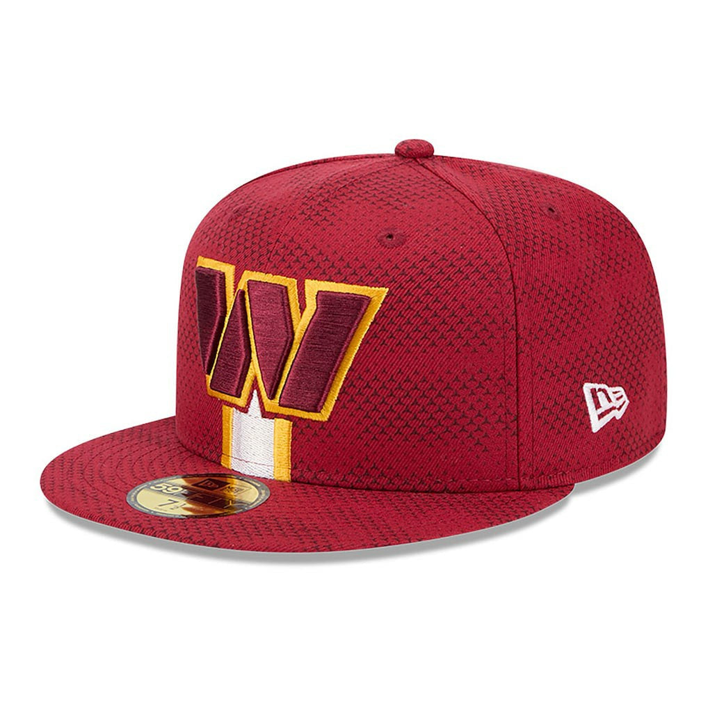 Washington Commanders New Era 2024 Sideline 59FIFTY Fitted Hat - Burgundy - NFL