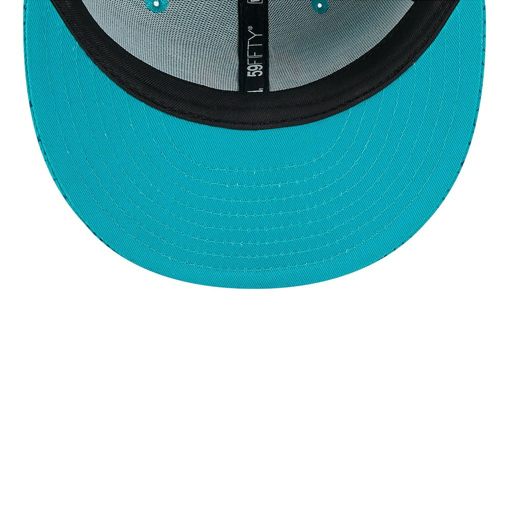Miami Dolphins New Era 2024 Sideline 59FIFTY Fitted Hat - Aqua - NFL