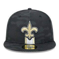 New Orleans Saints New Era 2024 Sideline 59FIFTY Fitted Hat - Black - NFL