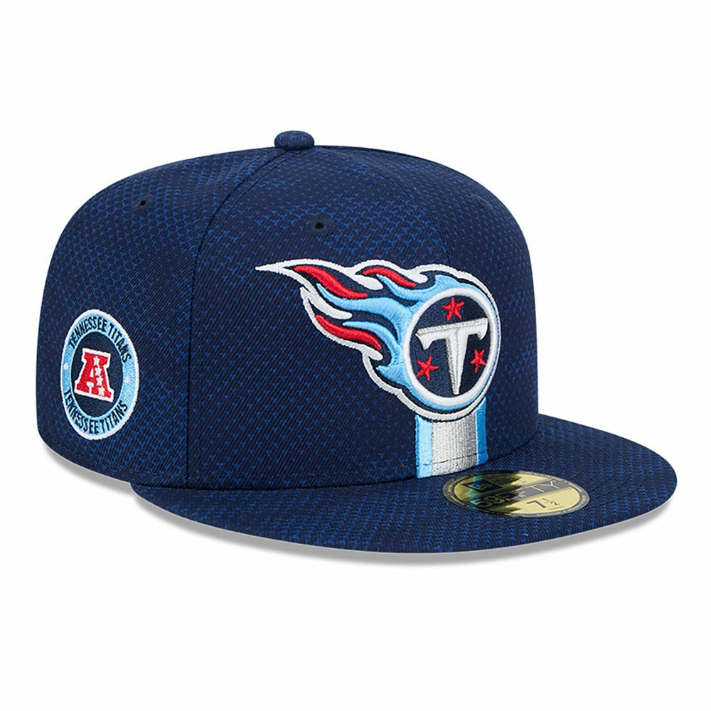 Tennessee Titans New Era 2024 Sideline 59FIFTY Fitted Hat - Navy - NFL