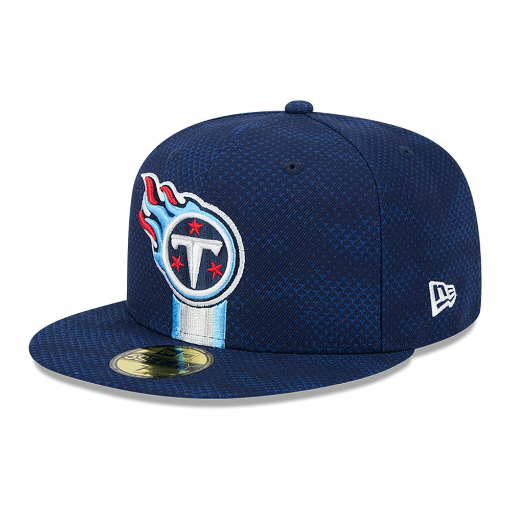 Tennessee Titans New Era 2024 Sideline 59FIFTY Fitted Hat - Navy - NFL