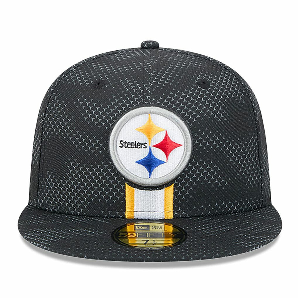 Pittsburgh Steelers New Era 2024 Sideline 59FIFTY Fitted Hat - Black - NFL
