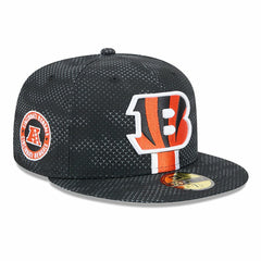 Cincinnati Bengals New Era 2024 Sideline 59FIFTY Fitted Hat - Black - NFL