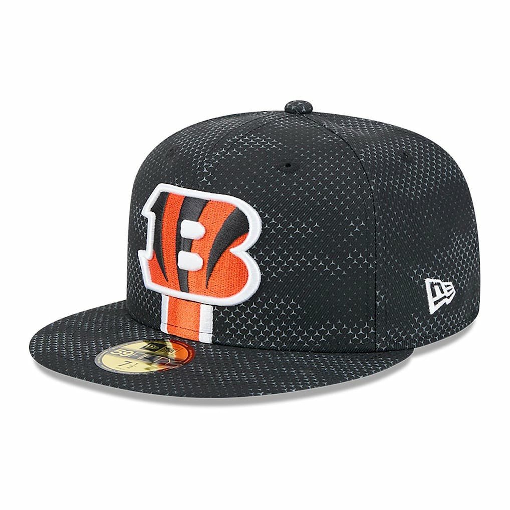 Cincinnati Bengals New Era 2024 Sideline 59FIFTY Fitted Hat - Black - NFL
