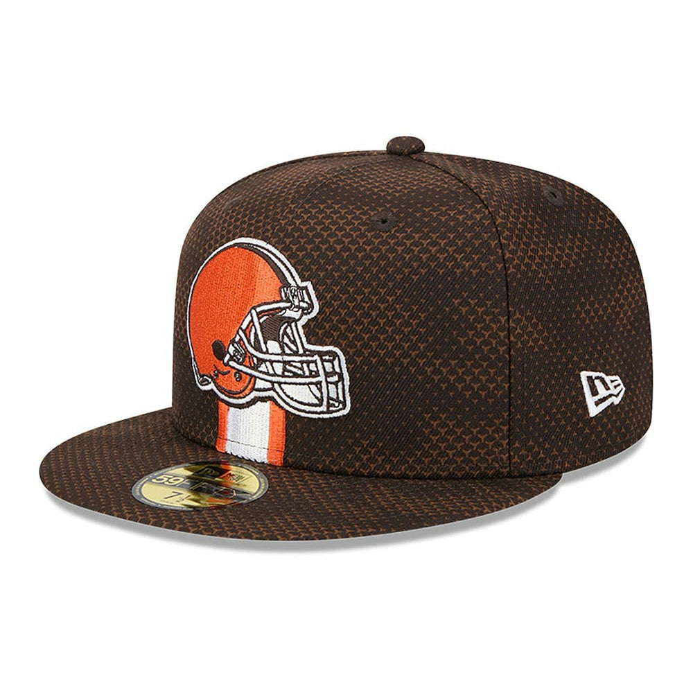 Cleveland Browns New Era 2024 Sideline 59FIFTY Fitted Hat - Brown - NFL