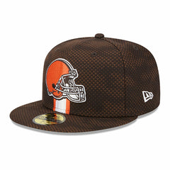 Cleveland Browns New Era 2024 Sideline 59FIFTY Fitted Hat - Brown - NFL