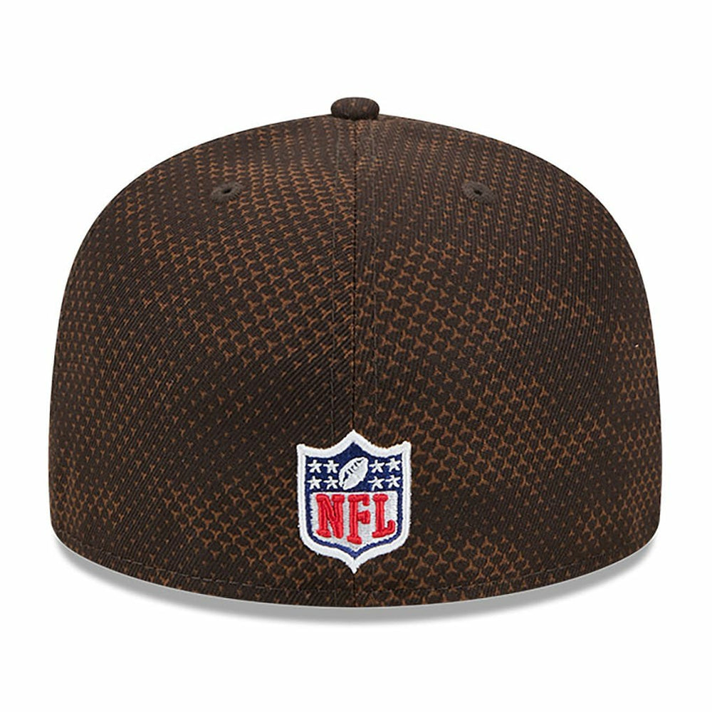 Cleveland Browns New Era 2024 Sideline 59FIFTY Fitted Hat - Brown - NFL