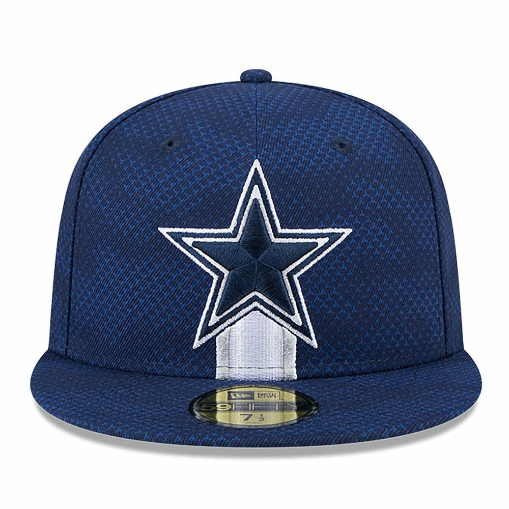 Dallas Cowboys New Era 2024 Sideline 59FIFTY Fitted Hat - Navy - NFL