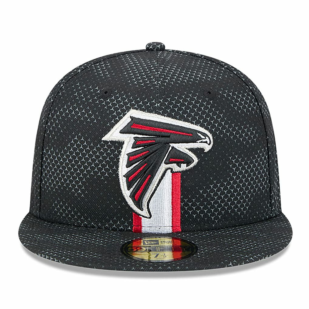 Atlanta Falcons New Era 2024 Sideline 59FIFTY Fitted Hat - Black - NFL