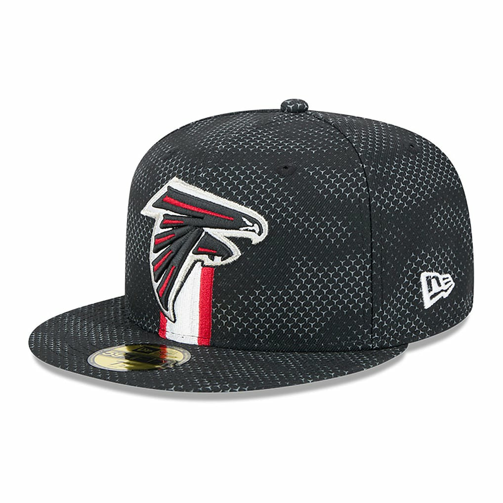 Atlanta Falcons New Era 2024 Sideline 59FIFTY Fitted Hat - Black - NFL