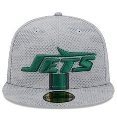 New York Jets New Era 2024 Sideline 59FIFTY Fitted Hat - Gray - NFL