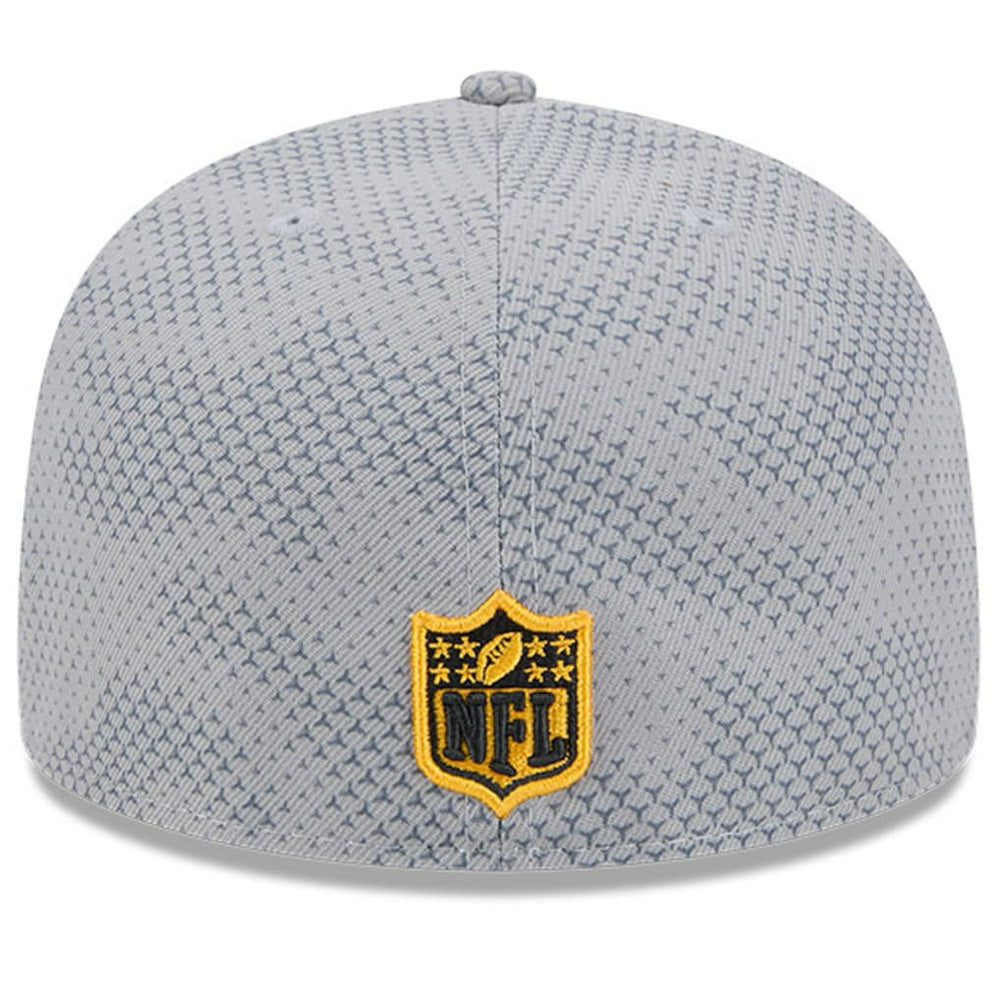 Pittsburgh Steelers New Era 2024 Sideline 59FIFTY Fitted Hat - Gray - NFL