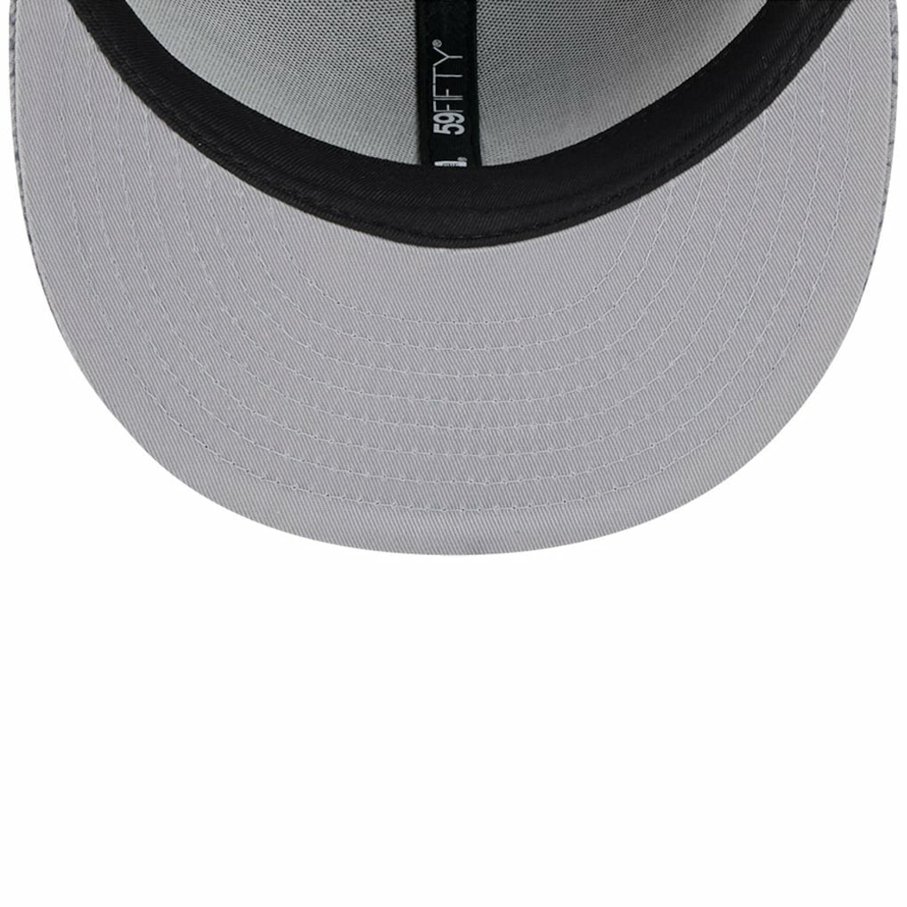Las Vegas Raiders New Era 2024 Sideline 59FIFTY Fitted Hat - Gray - NFL