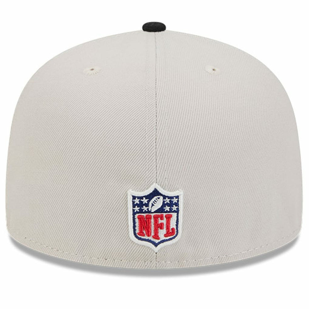 New Orleans Saints New Era 2024 Sideline Historic 59FIFTY Fitted Hat - Stone/Black - NFL