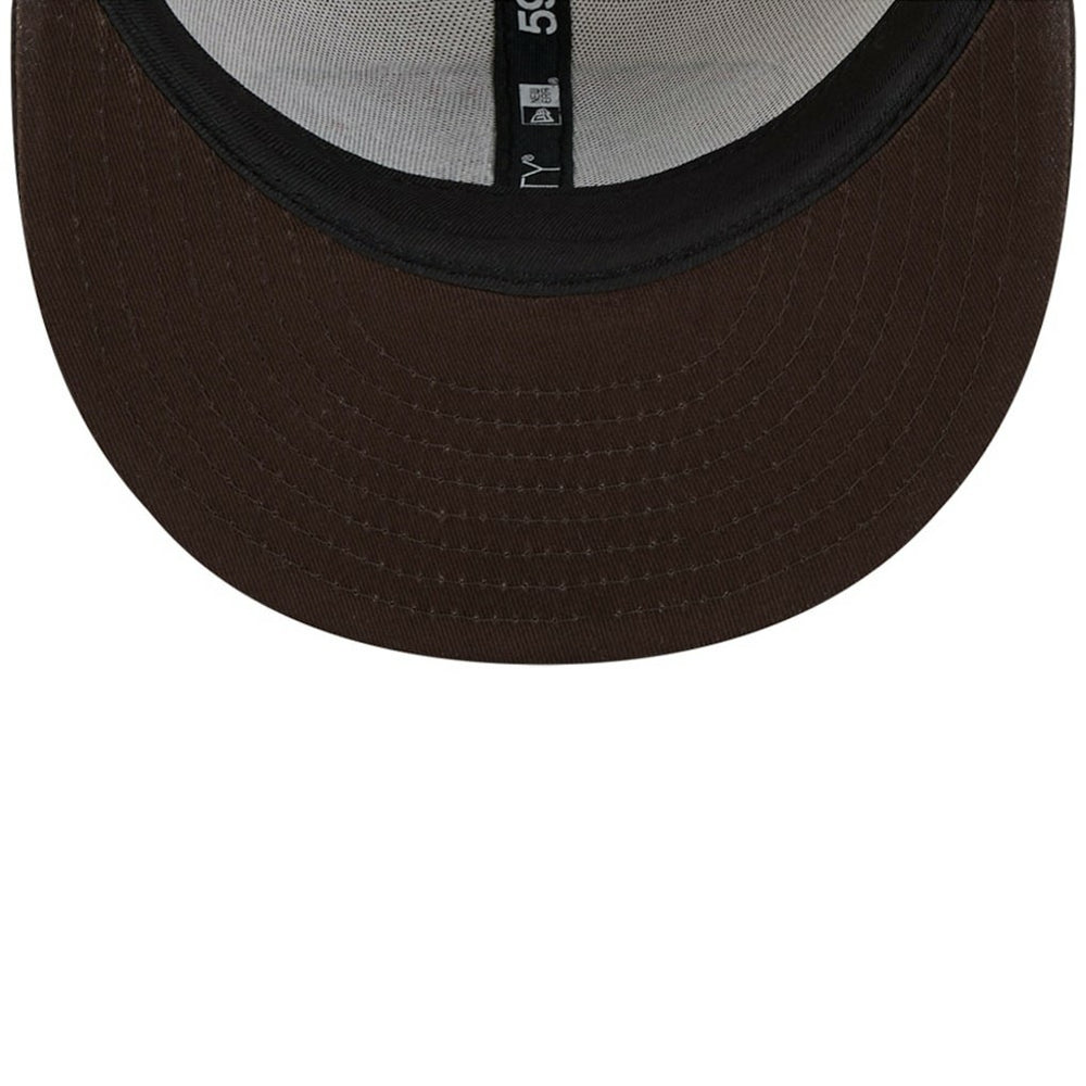 Cleveland Browns New Era 2024 Sideline Historic 59FIFTY Fitted Hat - Stone/Brown - NFL