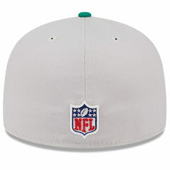 Philadelphia Eagles New Era 2024 Sideline Historic 59FIFTY Fitted Hat - Stone/Kelly Green - NFL