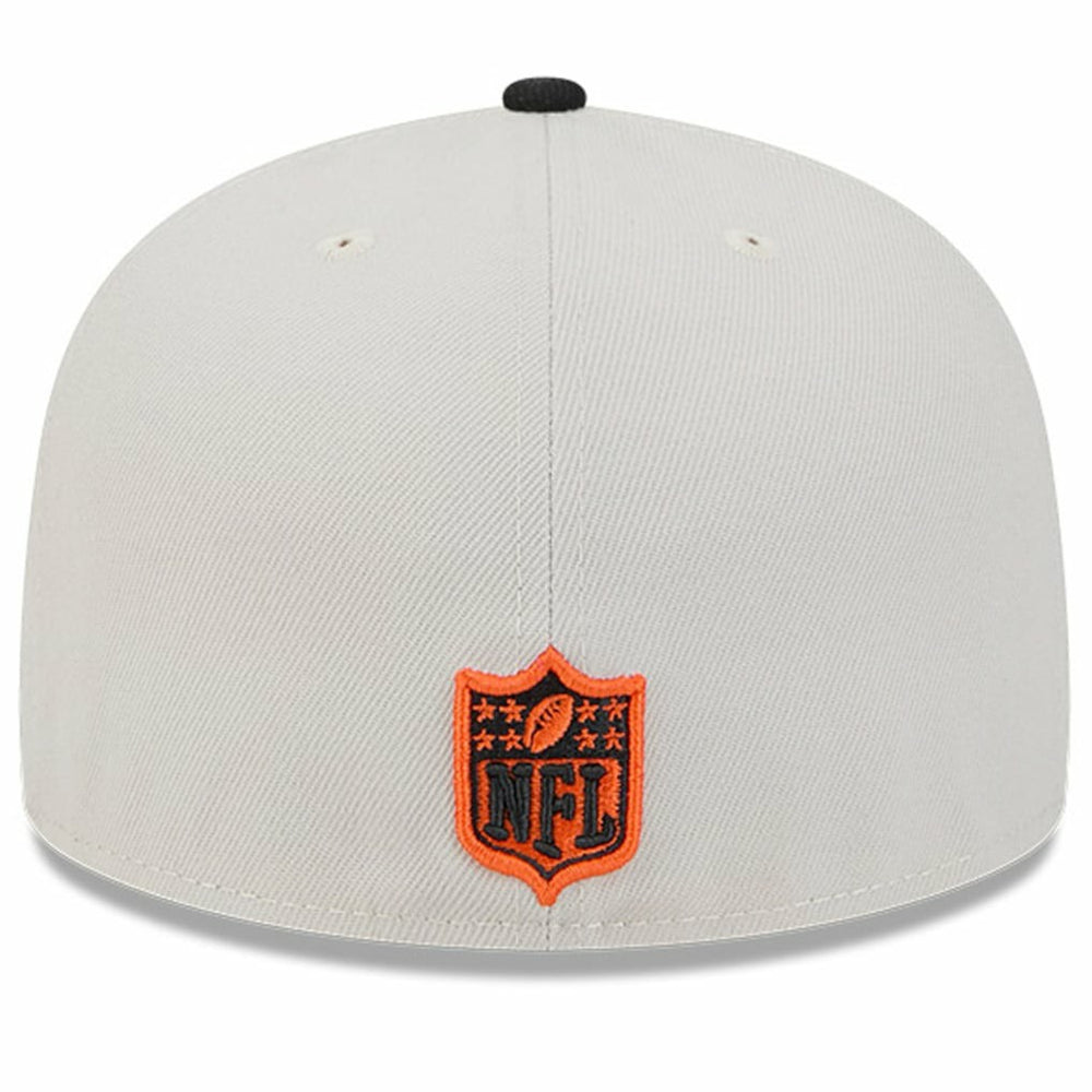 Cincinnati Bengals New Era 2024 Sideline Historic 59FIFTY Fitted Hat - Stone/Black - NFL