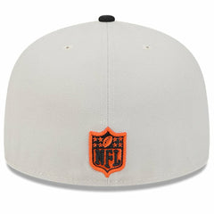 Cincinnati Bengals New Era 2024 Sideline Historic 59FIFTY Fitted Hat - Stone/Black - NFL