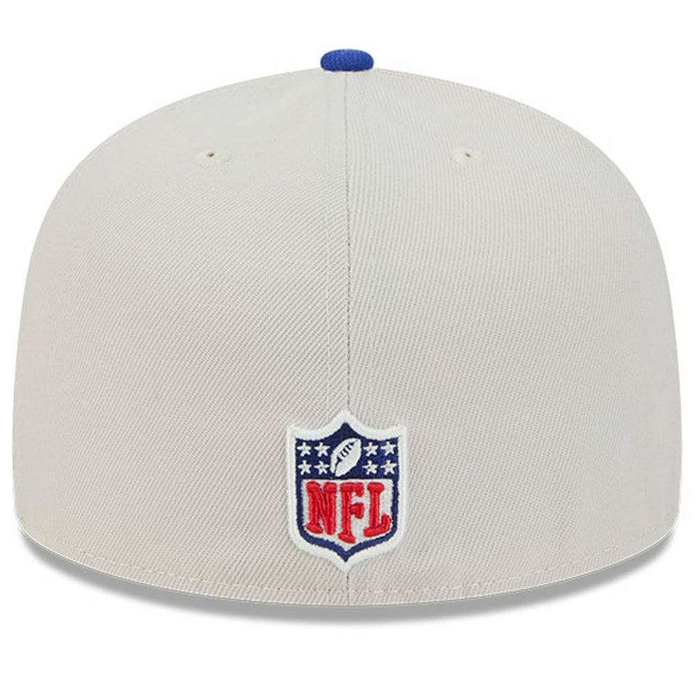 Buffalo Bills New Era 2024 Sideline Historic 59FIFTY Fitted Hat - Stone/Royal - NFL