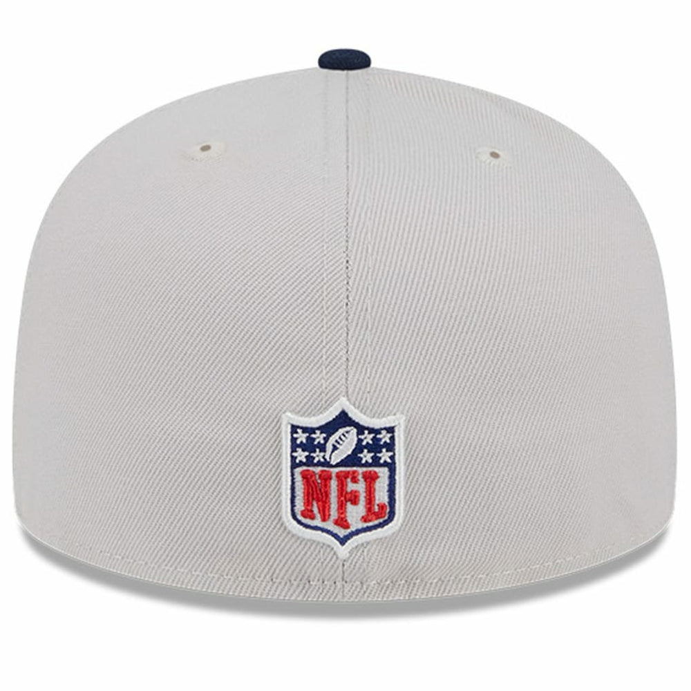 Dallas Cowboys New Era 2024 Sideline Historic 59FIFTY Fitted Hat - Stone/Navy - NFL