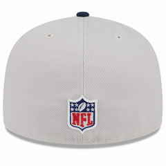 Dallas Cowboys New Era 2024 Sideline Historic 59FIFTY Fitted Hat - Stone/Navy - NFL