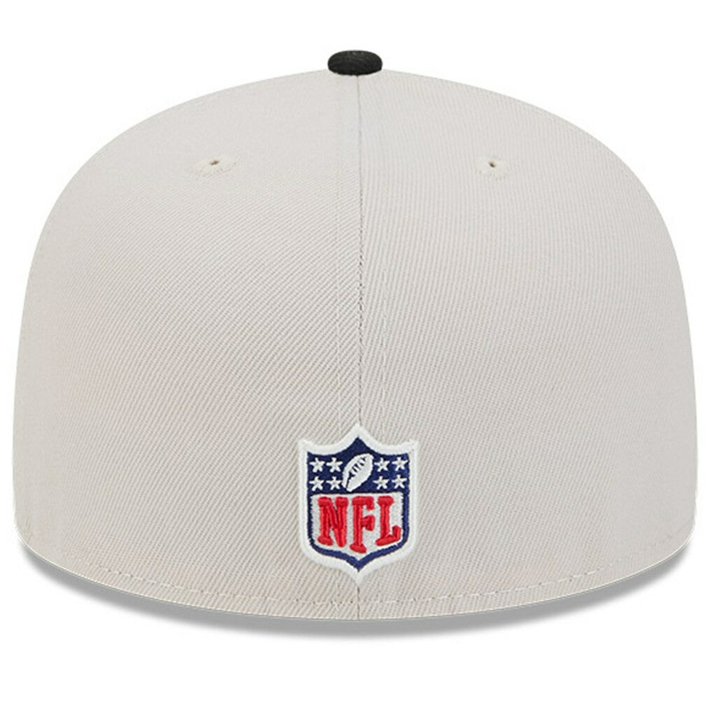 Jacksonville Jaguars New Era 2024 Sideline Historic 59FIFTY Fitted Hat - Stone/Black - NFL