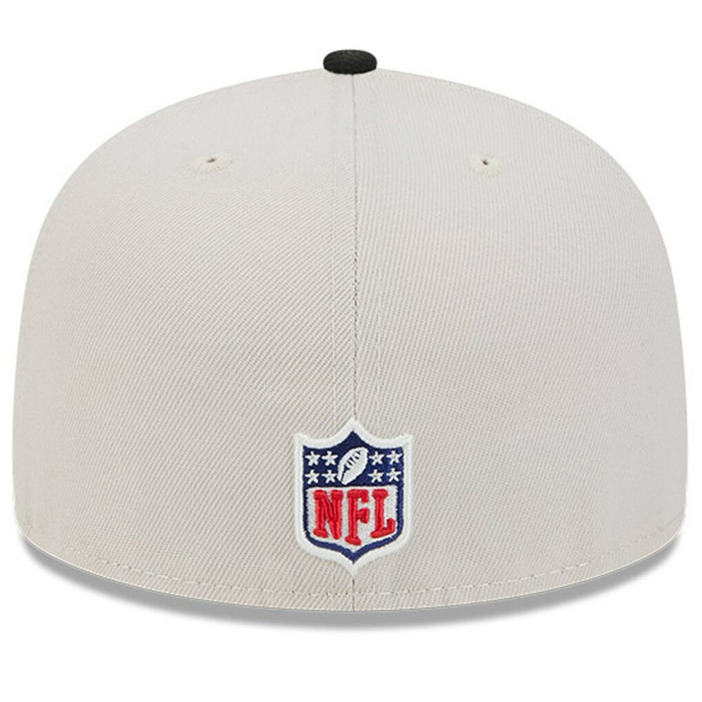 Jacksonville Jaguars New Era 2024 Sideline Historic 59FIFTY Fitted Hat - Stone/Black - NFL