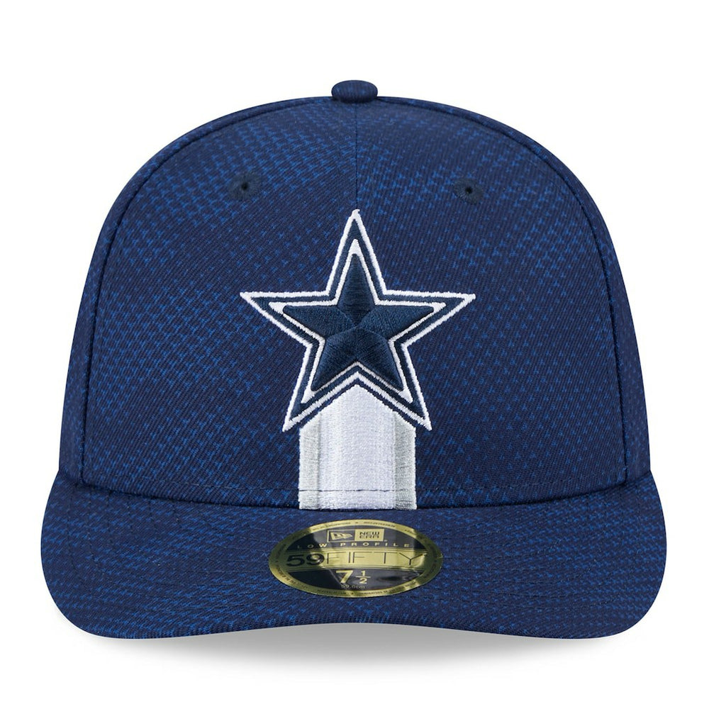 Dallas Cowboys New Era 2024 Sideline Low Profile 59FIFTY Fitted Hat - Navy - NFL