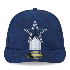Dallas Cowboys New Era 2024 Sideline Low Profile 59FIFTY Fitted Hat - Navy - NFL