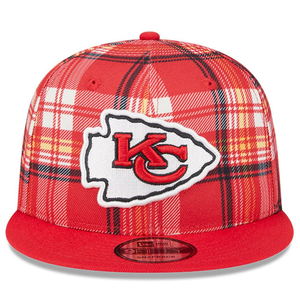 Kansas City Chiefs New Era 2024 Sideline Statement 9FIFTY Snapback Hat - Red - NFL