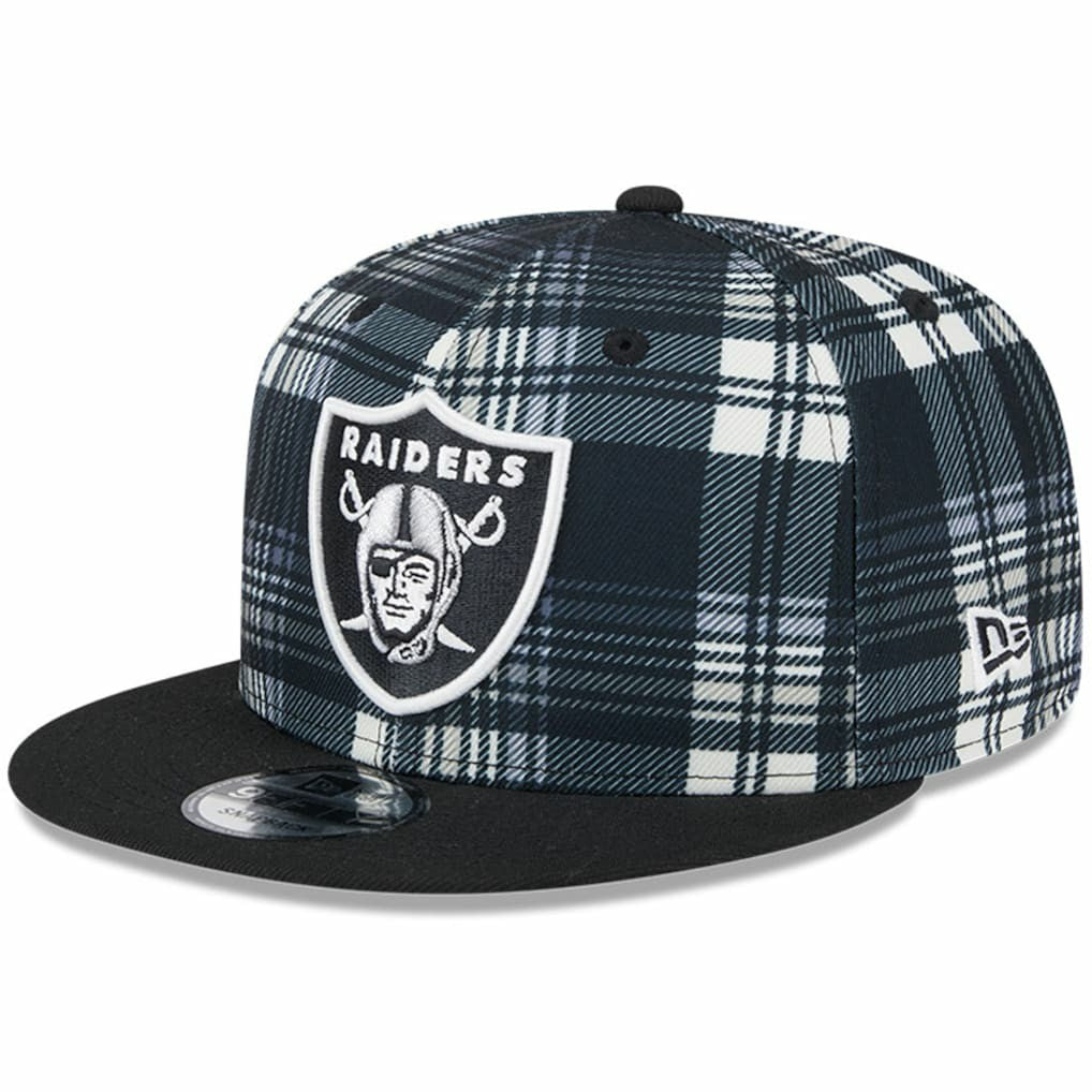 Las Vegas Raiders New Era 2024 Sideline Statement 9FIFTY Snapback Hat - Black - NFL