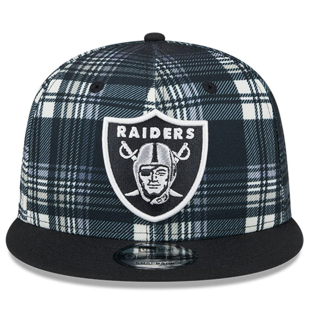 Las Vegas Raiders New Era 2024 Sideline Statement 9FIFTY Snapback Hat - Black - NFL