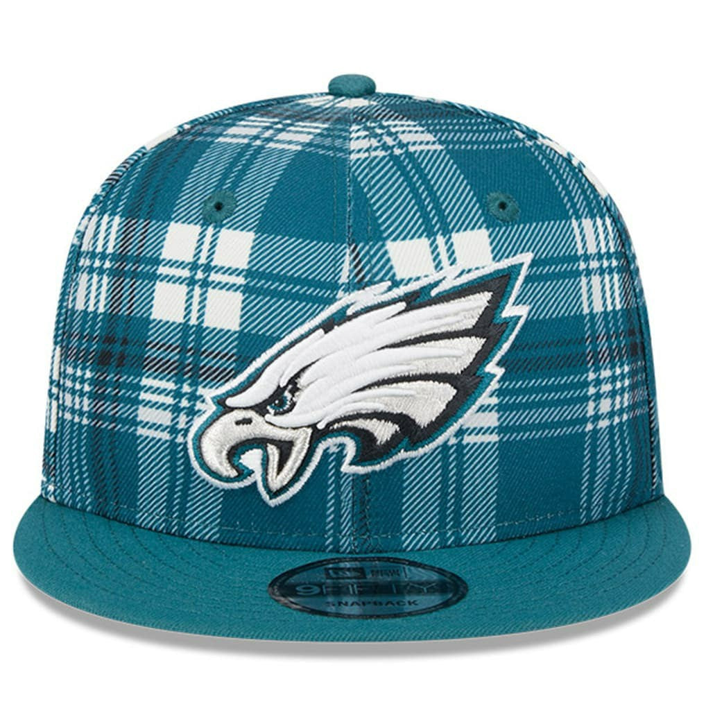 Philadelphia Eagles New Era 2024 Sideline Statement 9FIFTY Snapback Hat - Midnight Green - NFL